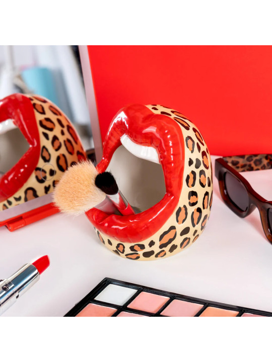 Mouth Ashtray Leopard