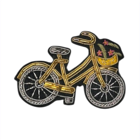 Bicycle Basket brooch
