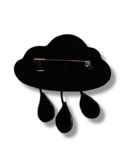Broche Nuage et pluie