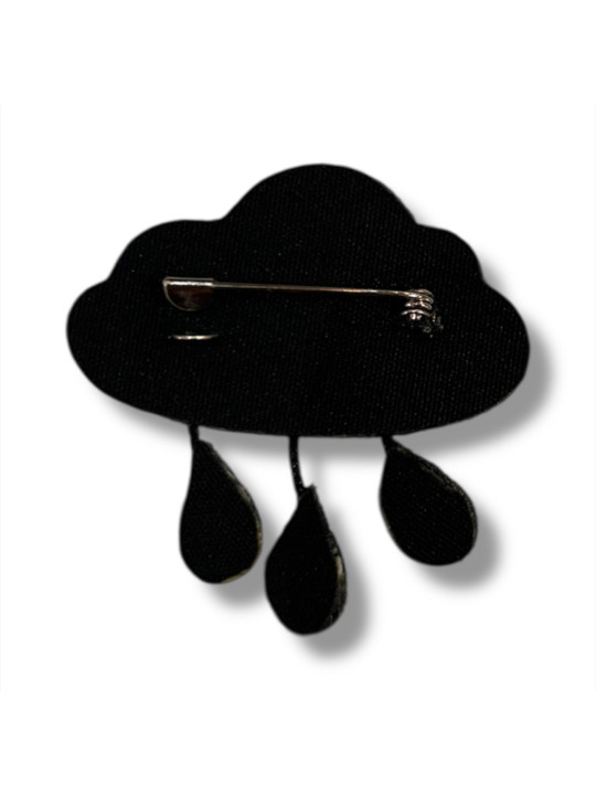 Broche Nuage et pluie