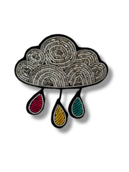 Cloud & Rain Brooch