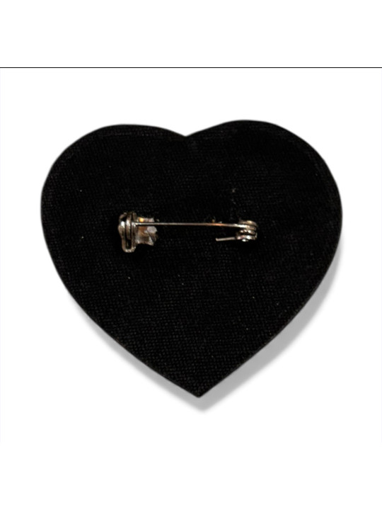 Broche Coeur Léopard