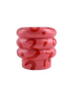 Leopard candle holder