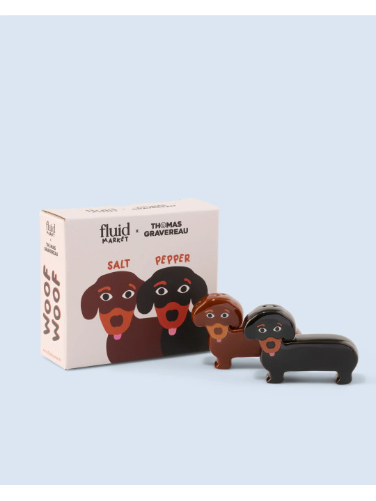 Salt and Pepper Dachshund