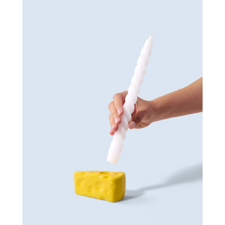 Cheese Candle Holder – Fun & Original Decorative Candle Piece