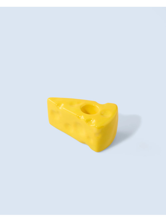 Cheese Candle Holder – Fun & Original Decorative Candle Piece