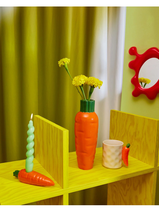 Carrot Candle Holder – Fun & Original Decorative Candle Piece