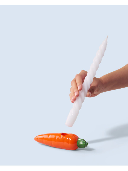 Carrot Candle Holder – Fun & Original Decorative Candle Piece