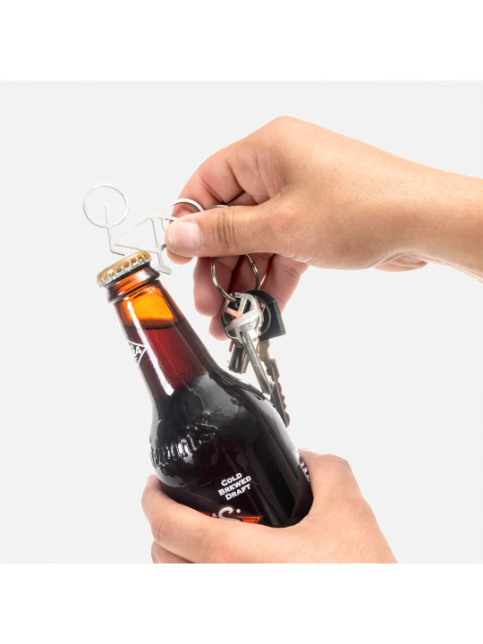 Bicycle Keychain & Bottle Opener