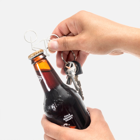 Bicycle Keychain & Bottle Opener