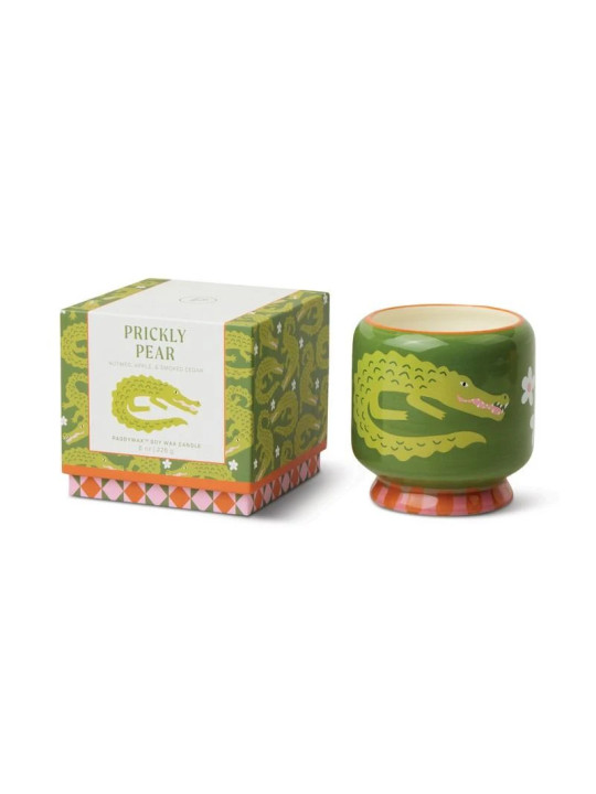 Bougie parfumée Adopo Crocodile - Figue de Barbarie