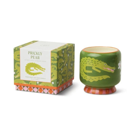 Adopo Crocodile Scented Candle – Prickly Pear