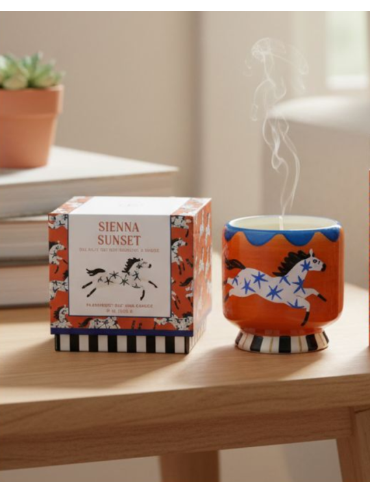 Bougie parfumée Adopo Cheval - Sienna Sunset