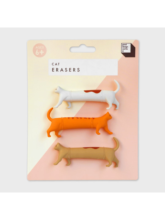 Cat Erasers