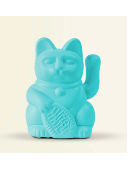 Solar Lucky Cat - Turquoise