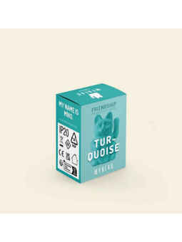 Solar Lucky Cat - Turquoise