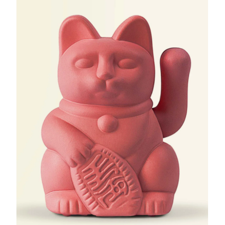 Lucky Cat solaire - Rouge