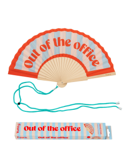 Out of the office Hand Fan