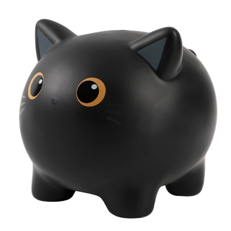 Tirelire Chat noir