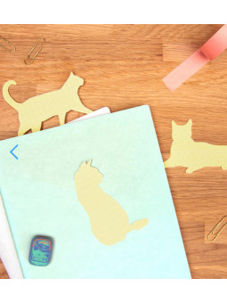 Cat sticky notes