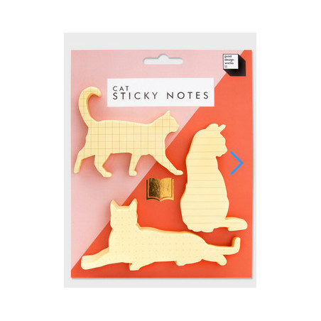 Cat sticky notes